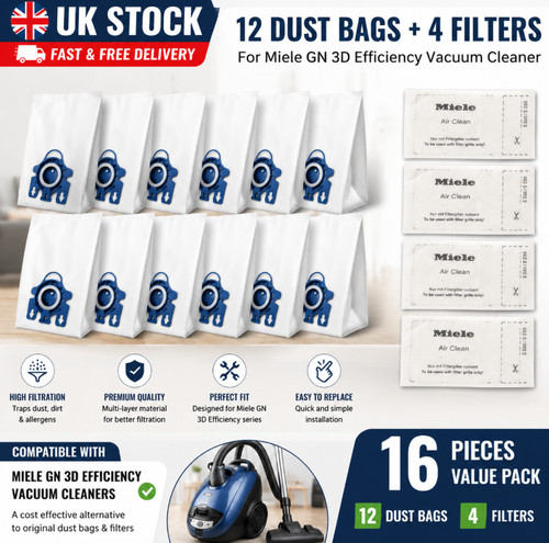 Dust bags 4 filters - 12,