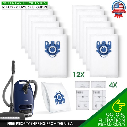 16x vacuum dust bags - vacuum, for